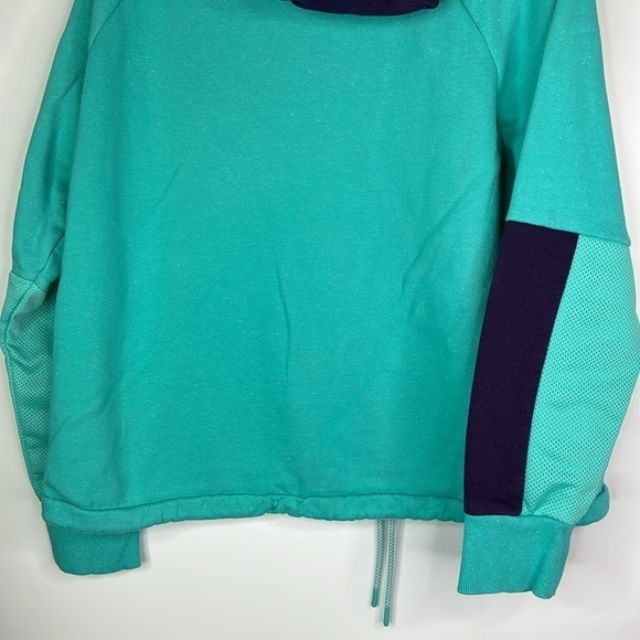 Under Armour Neptune Purple Rival Fleece Pullover Hooded Sweatshirt Size Medium - Picture 6 of 10